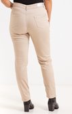 Pantalon stretch slim avec broderie