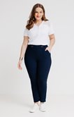 Pantalon fluide avec détail anneau