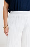 Pantacourt en voile plissé