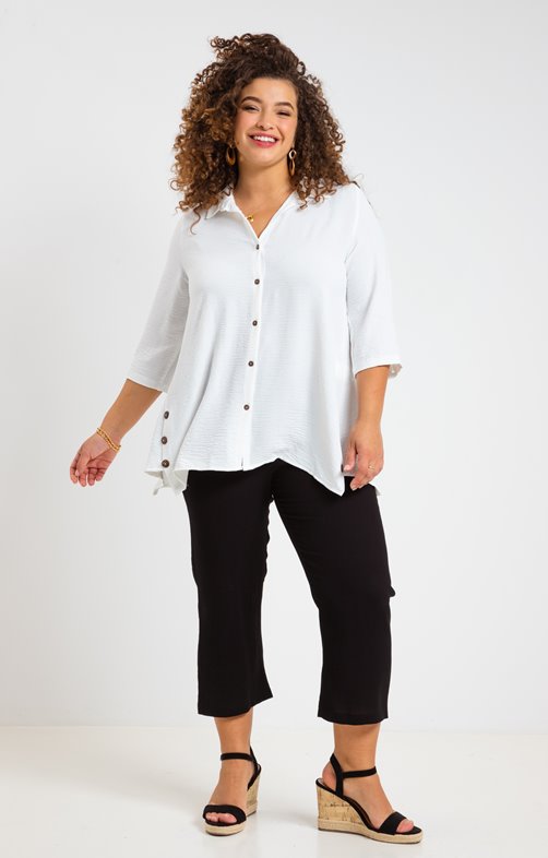 Pantalon en crépon