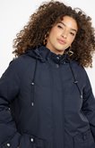 Parka légère avec doublure imprimée 