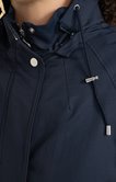 Parka légère avec doublure imprimée 