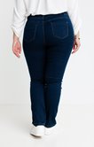 Pantalon satiné en denim