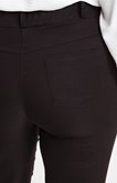 Pantalon droit en tissu stretch