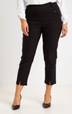 Pantalon droit en tissu stretch