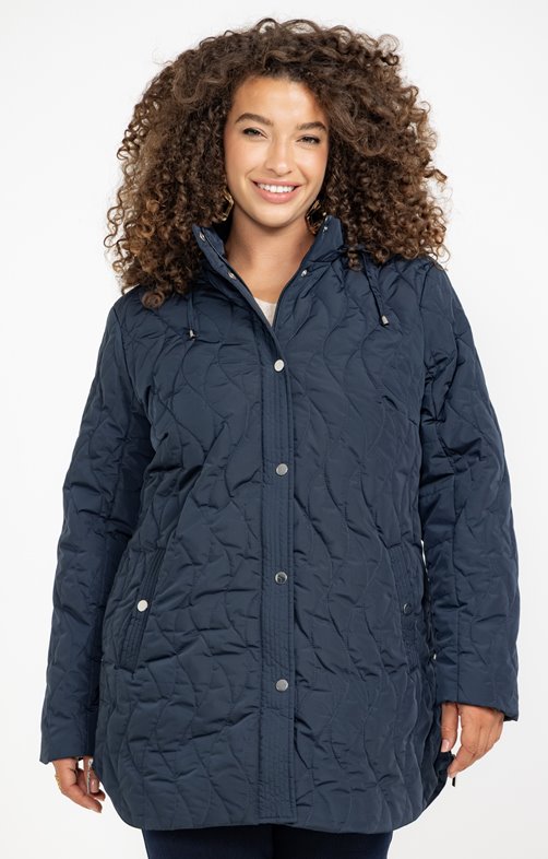 Parka mi-longue à capuche