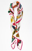 Foulard imprimé papillon