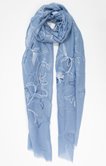 Foulard brodé