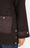 Manteau en bouclette