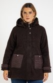 Manteau en bouclette
