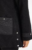 Manteau en bouclette