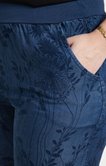 Pantacourt tencel jean imprimé
