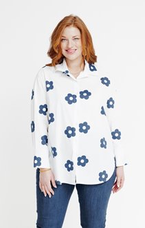 Chemise avec imprimé graphique