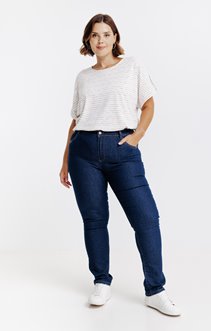 Pantalon droit denim