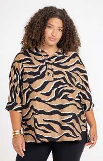 Chemise zébrée