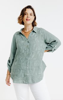 Chemise brodée