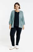 Cardigan avec fil lurex