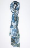 Foulard imprimé ginkgo