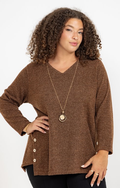 Pull en maille fantaisie