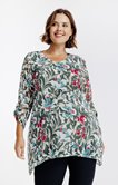 Tunique imprimée avec collier