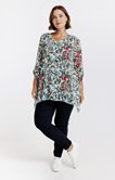 Tunique imprimée avec collier