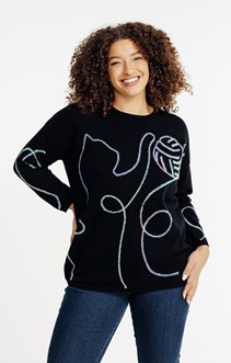 Pull graphisme chat