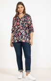 Chemisier imprimé fleuri