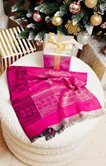 Foulard pashmina fuchsia