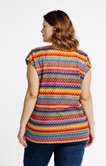Tee-shirt à rayures colorées