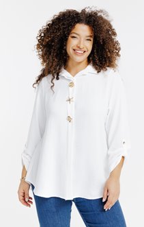 Chemise avec boutons fantaisies