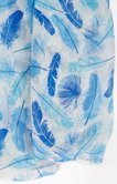 Foulard léger à plumes