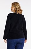 Veste boutonnée avec strass