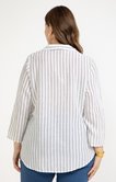 Chemise rayée en lin
