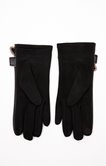 Gants simili cuir avec noeuds