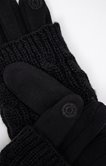 Gants avec mitaines effet laine