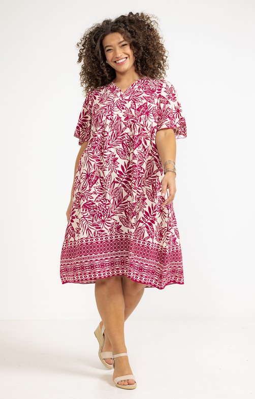 Robe viscose imprimé