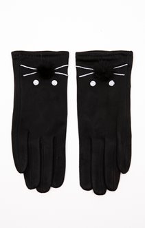 Gants chat noir