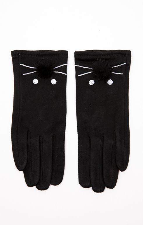 Gants chat noir