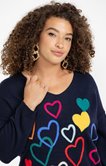 Pull avec boutons sur les épaules