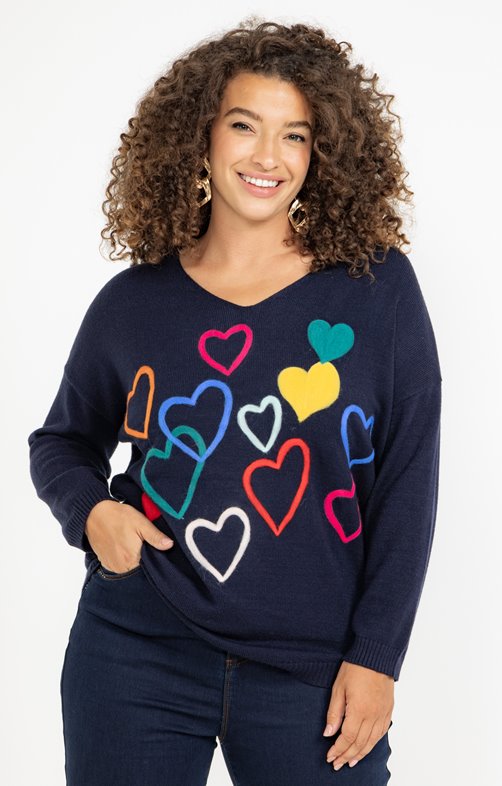 Pull avec boutons sur les épaules