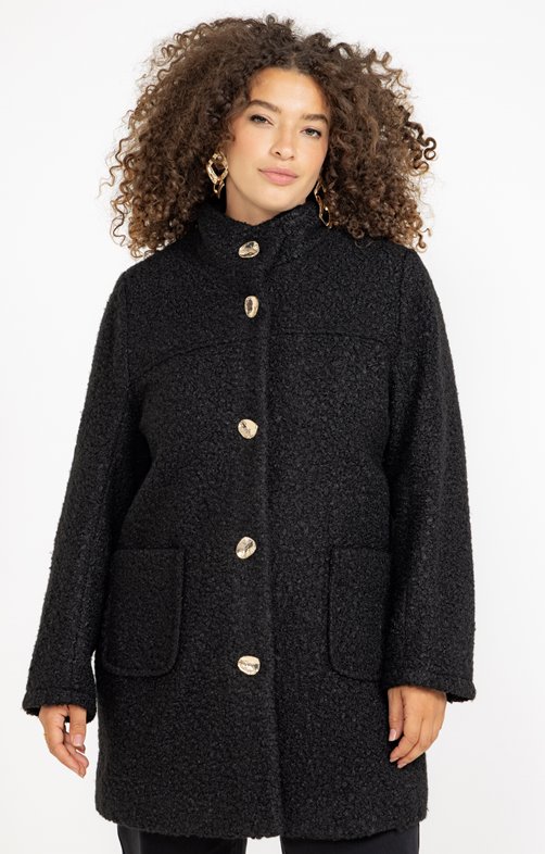 Manteau en bouclette