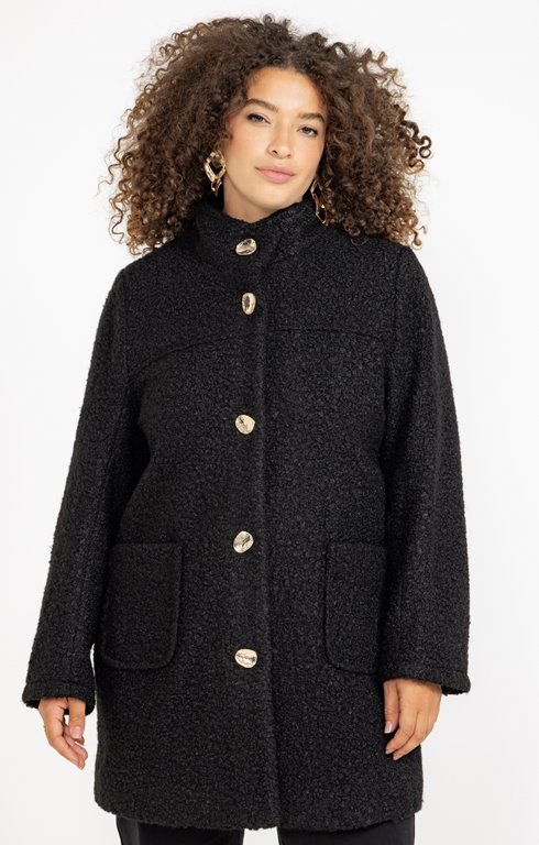 Manteau en bouclette