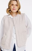 Gilet court sans manches