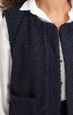 Gilet court sans manches