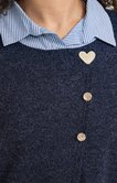 Pull 2-en-1 avec patchs fantaisie