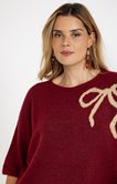 Pull avec noeud fantaisie