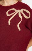 Pull avec noeud fantaisie