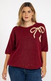 Pull avec noeud fantaisie