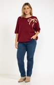 Pull avec noeud fantaisie