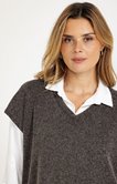 Pull sans manches